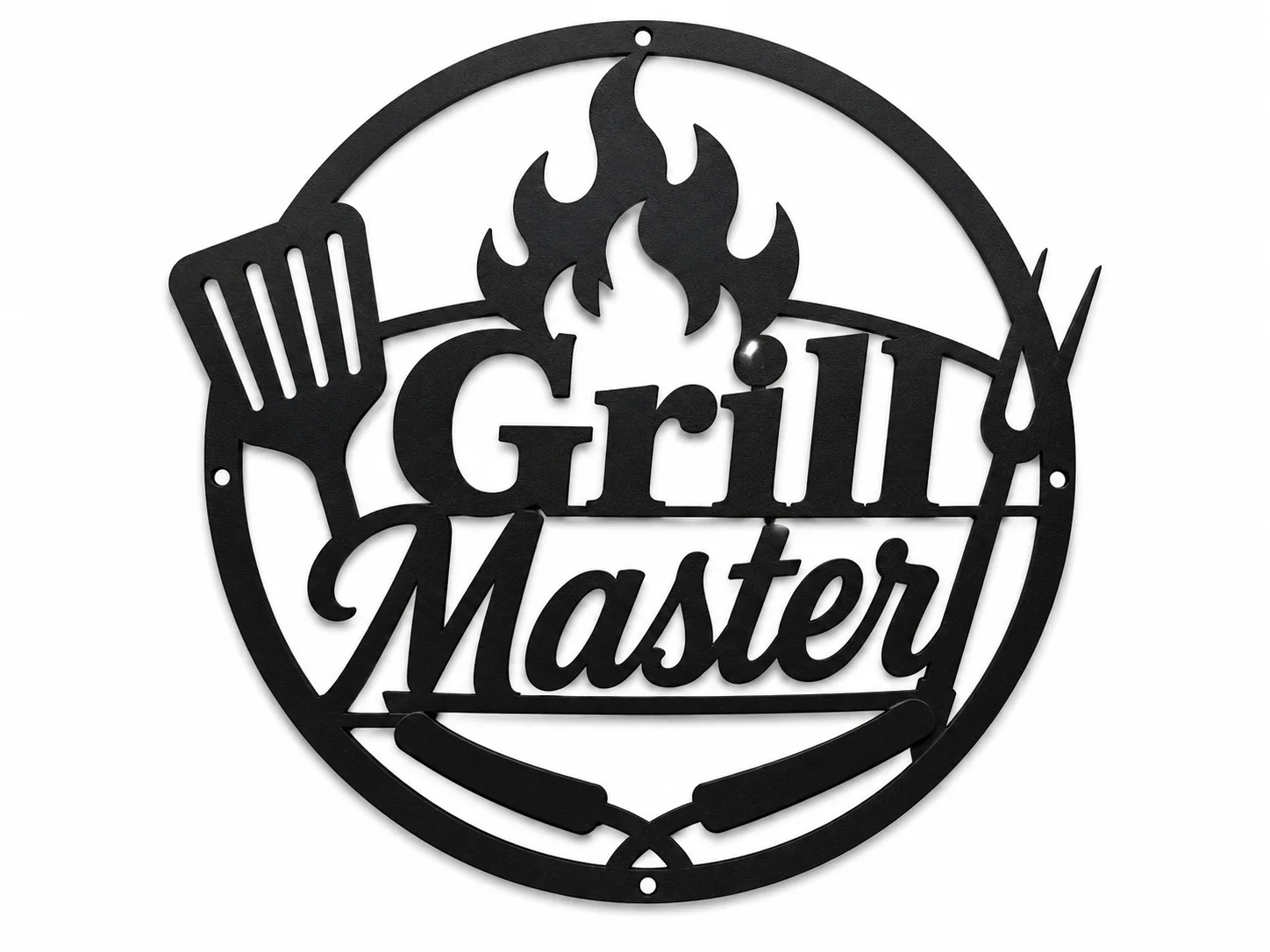 Grill Master metal sign