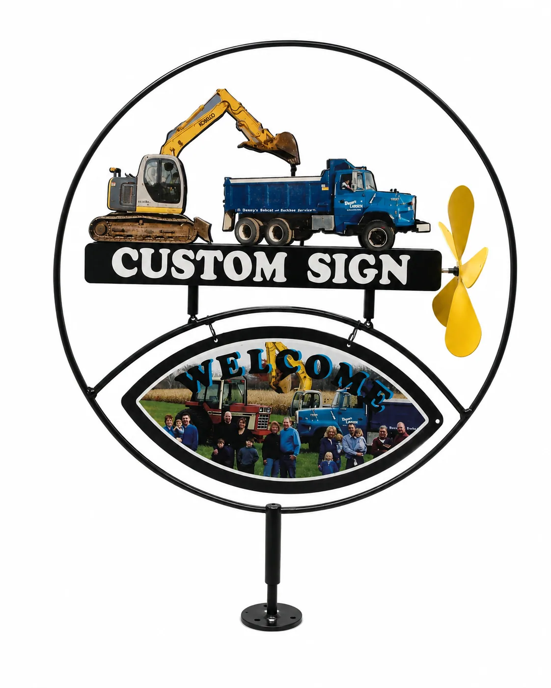 Custom Sign metal sign